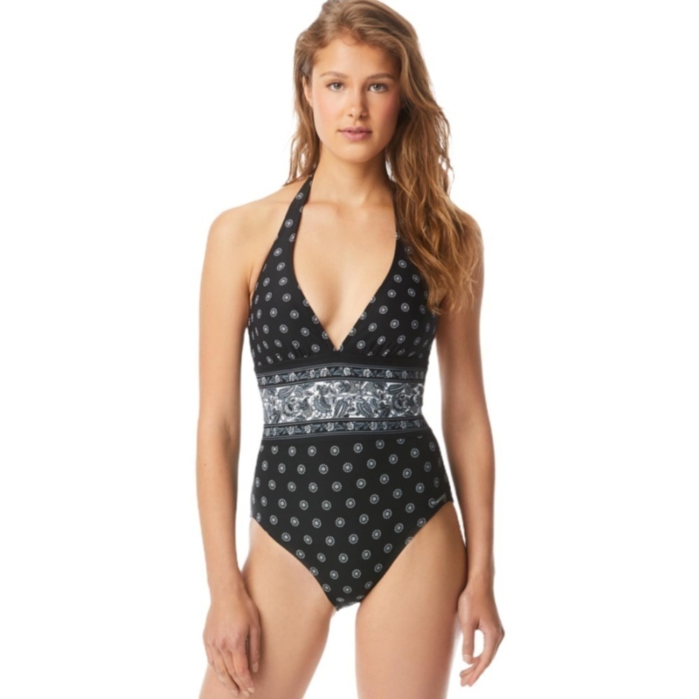 Michael Kors One Piece Halter Swimsuit Size 4